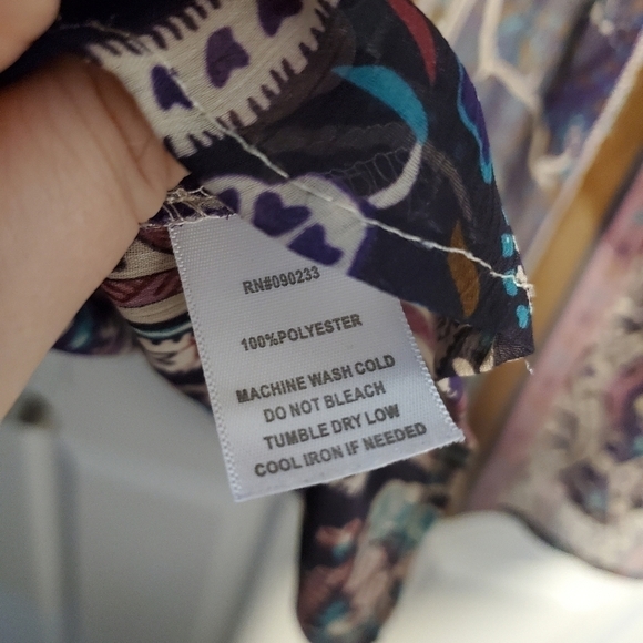 BLACK Poppy Kimono - Picture 7 of 7